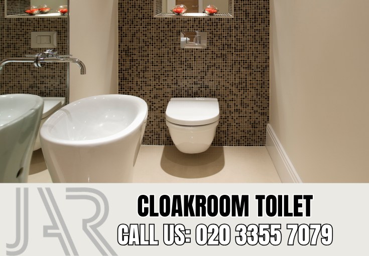 Cloakroom and Downstairs Toilet Installation by Camdentown Bathroom Fitters