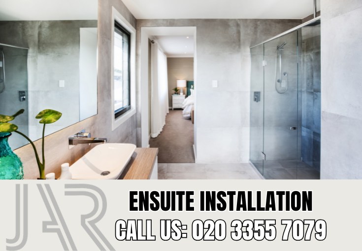 Ensuite Installation by Camdentown Bathroom Fitters